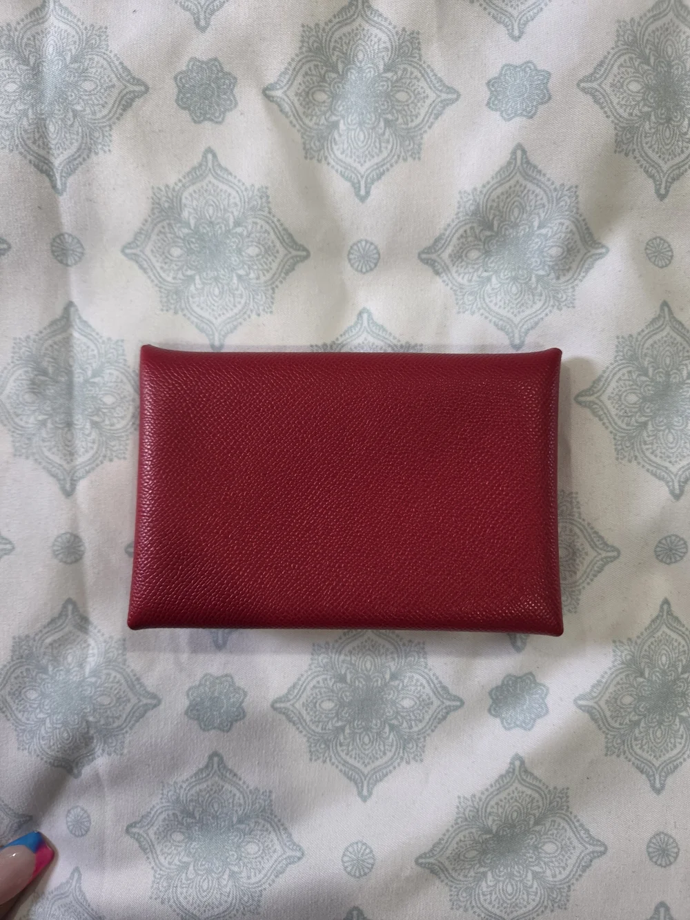 Hermes Calvi Card Holder
